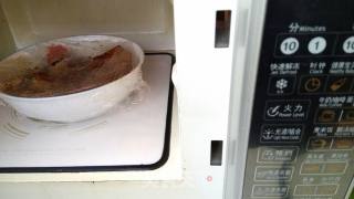 #信之美五常大米试吃#teriyaki Pork Ribs Rice (microwave) recipe