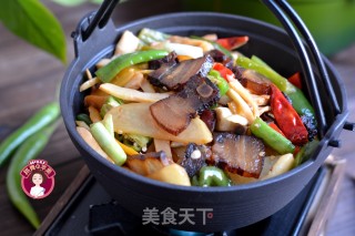 Griddle Sour Bamboo Shoots and Bacon recipe