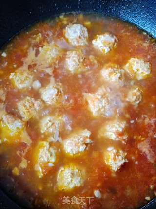 Chicken Breast Meatballs in Tomato Sauce recipe