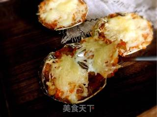 Cheese Baked Vegetarian Crab Noodles recipe