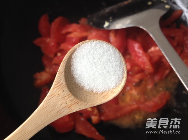 Scrambled Eggs with Tomatoes recipe