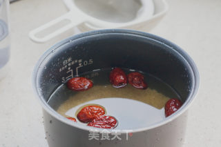 Osmanthus Double Rice and Red Date Congee recipe