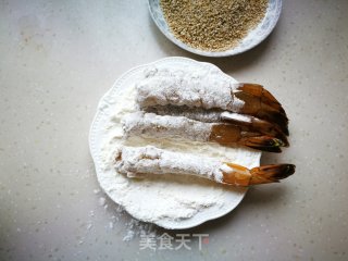 [yantai] Sesame Prawns recipe