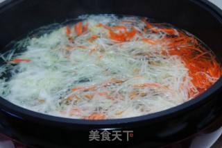 Radish Sticks Vermicelli Soup recipe