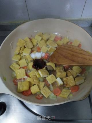 Stir-fried Carrots and Green Peppers recipe