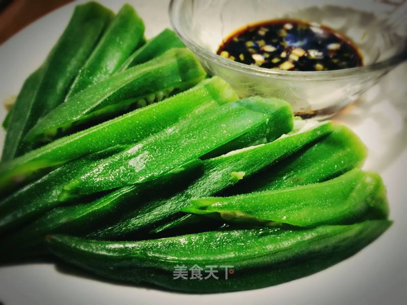 Kuaishou Boiled Okra recipe
