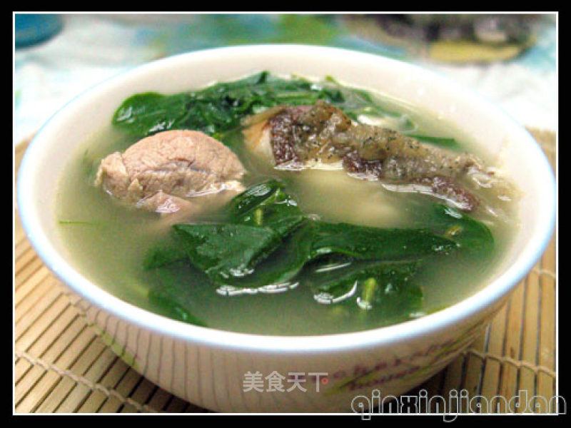 Fish Tail Goji Leaf Soup recipe