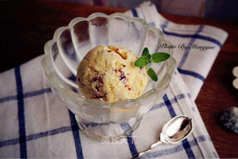 Cranberry Nut Ice Cream