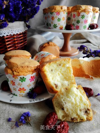 Red Date Raisin Cake Cup recipe