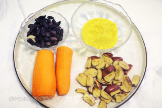 Jujube, Carrot, Millet, Peanut Paste recipe