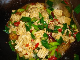 #trust of Beauty#tofu with Garlic Sprouts recipe
