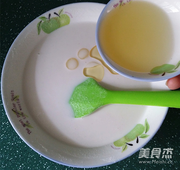 Snowy Mooncake with Bean Paste and Coconut Paste recipe