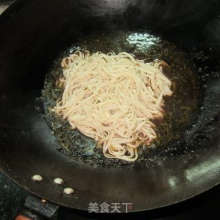 Mei Cai Noodle Soup recipe