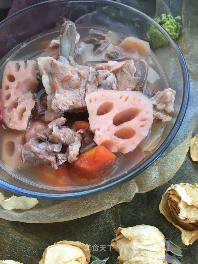 Lotus Root Pork Ribs Soup recipe