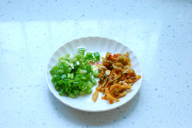 Fried Rice with Mustard, Mixed Vegetables and Egg recipe