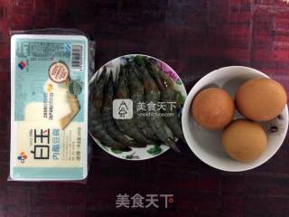 Shrimp, Tofu and Egg Custard recipe