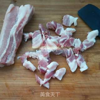 Roasted Pork Belly with Potato Chips recipe