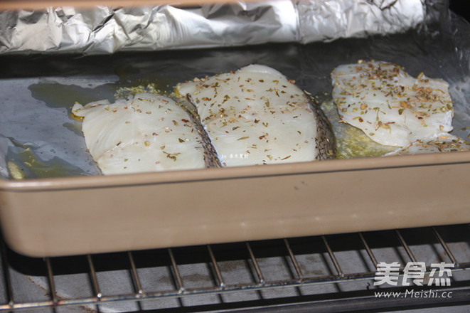 Grilled Cod with Italian Herbs recipe