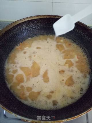 Crab Roe Tofu Soup recipe