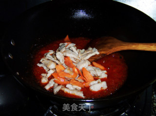 Sweet and Sour Tomato and Apple Meat Slices recipe
