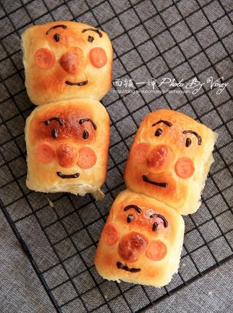 Anpanman Cheddar Cheese Packet recipe