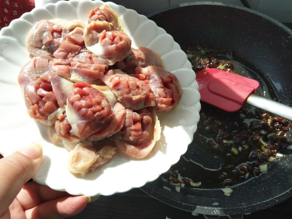 Chicken Gizzards in Xo Sauce recipe