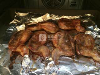 Baked Quail with Honey Sauce recipe