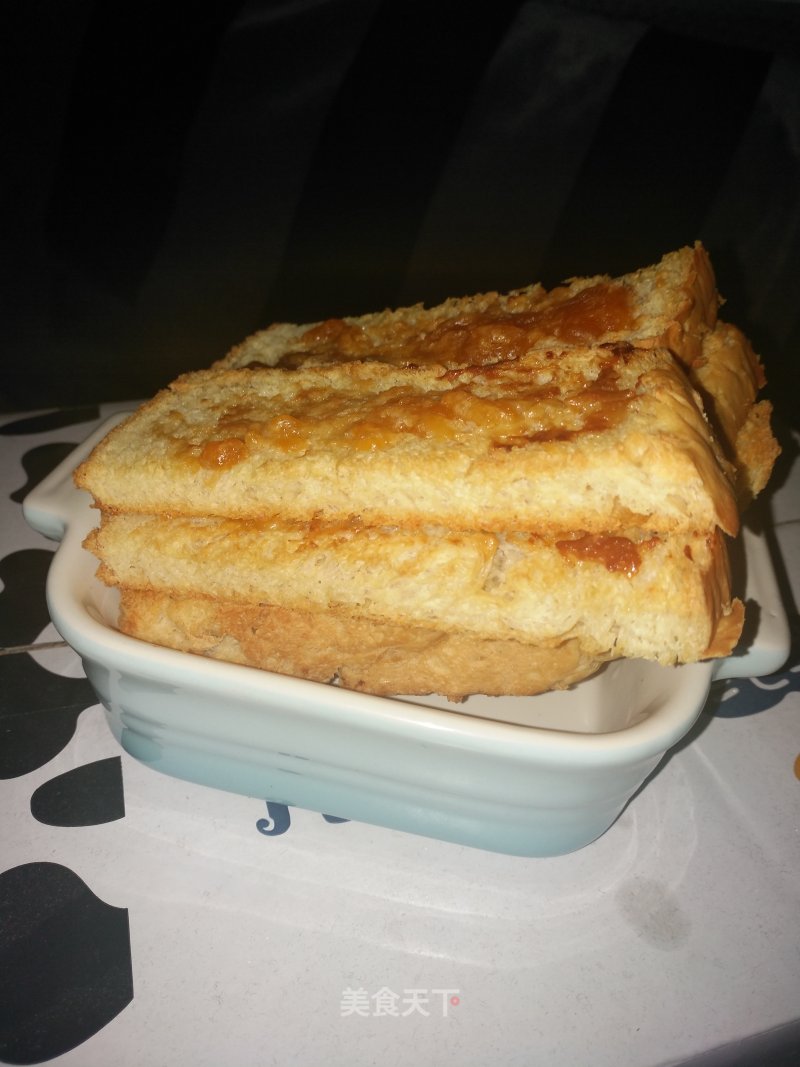 Crispy Golden Toast Slices recipe