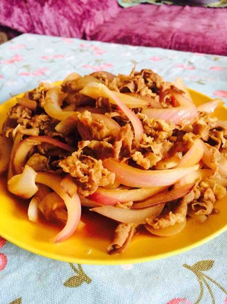 Fried Beef with Onion recipe