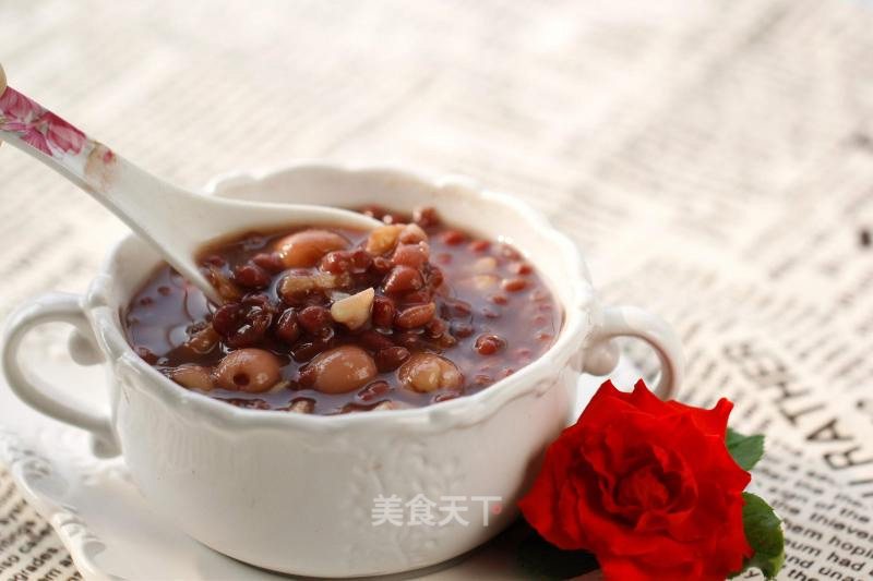 Tangerine Peel and Lotus Seed Red Bean Paste recipe
