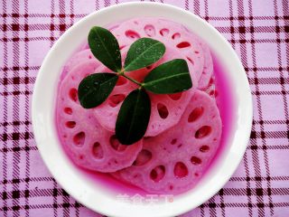 I Love You The Most Beautiful Red ------ Rouge Lotus Root recipe