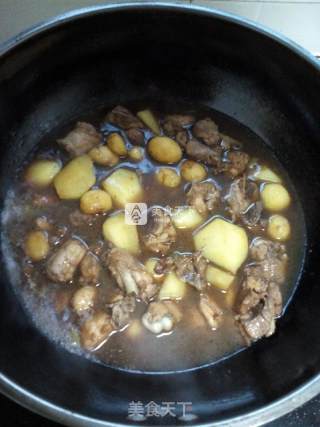 Tea-flavored Chestnut Chicken recipe