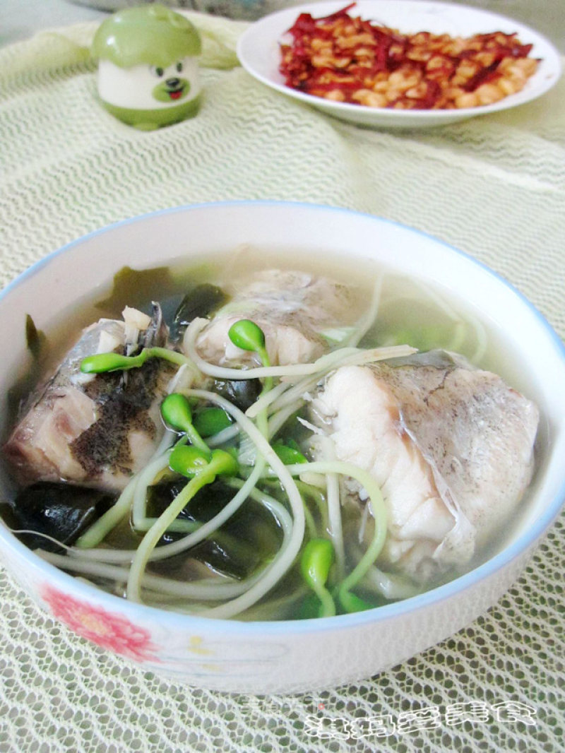 Mentai Fish Bean Sprout Soup recipe