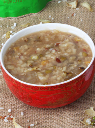 Mung Bean Lily Porridge is Okay to Get Angry in A Hurry recipe