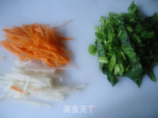 Spinach Carrot Roll recipe