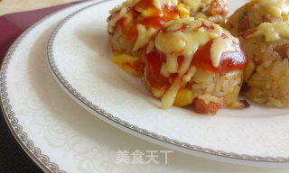 Cheese Rice Ball recipe