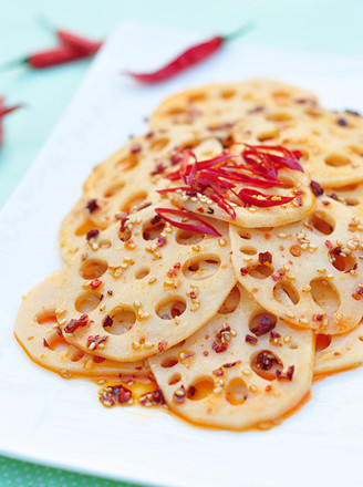 Red Oil Lotus Root recipe