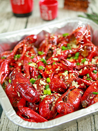 Roasted Crayfish with Garlic Butter