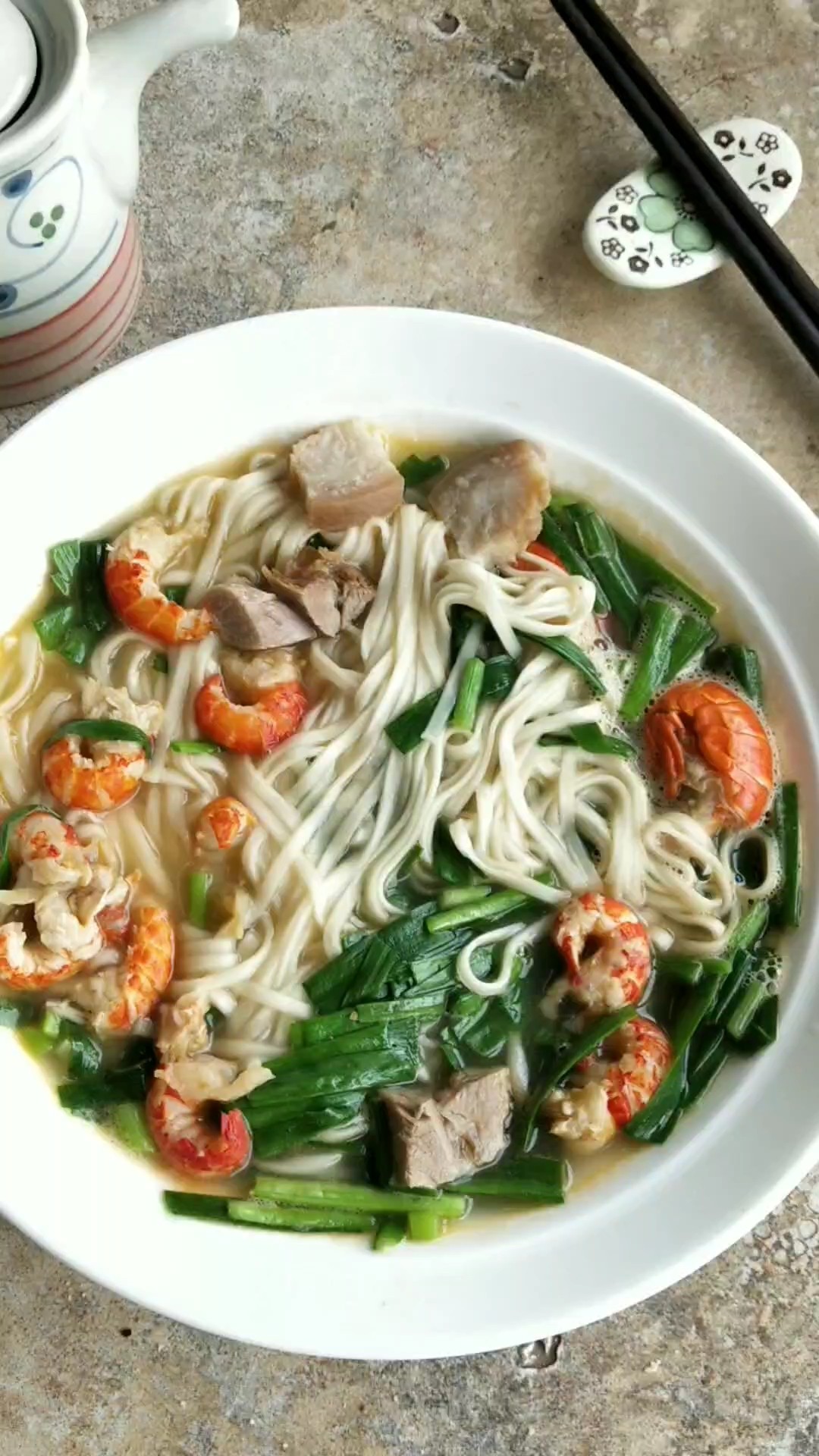 Crayfish Noodles recipe