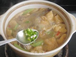 Oil Tofu Small Yellow Croaker in Casserole recipe