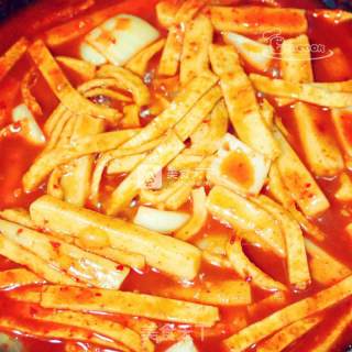 Korean Spicy Stir-fried Rice Cake recipe
