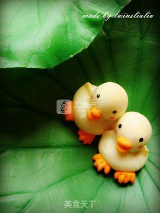 #aca烤明星大赛#little Yellow Duck Roasted Fruit recipe