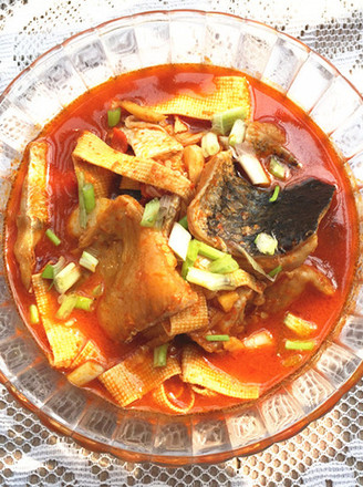 Boiled Fish in Red Sour Soup recipe