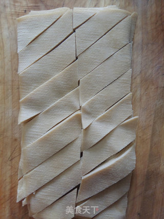 Hot Pepper Tofu Skin recipe