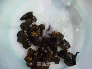 Black Fungus with Minced Garlic recipe