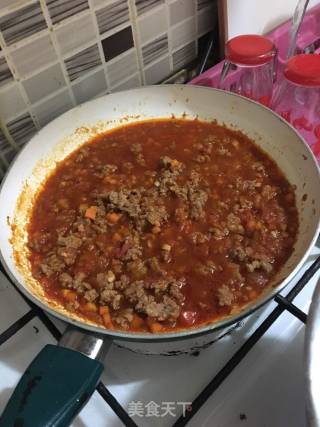Spaghetti with Meat Sauce recipe