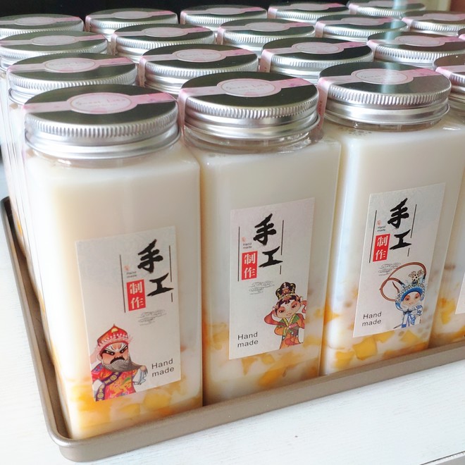 Summer Delicious Beauty and Healthy Drink ~ Coconut Milk Mango Sago recipe
