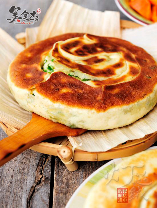 Pretzel Scallion Pancakes recipe