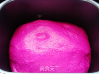 Dragon Fruit Soft European Buns recipe