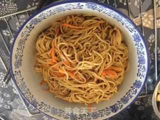 Cold Dry Noodles with Sauce recipe